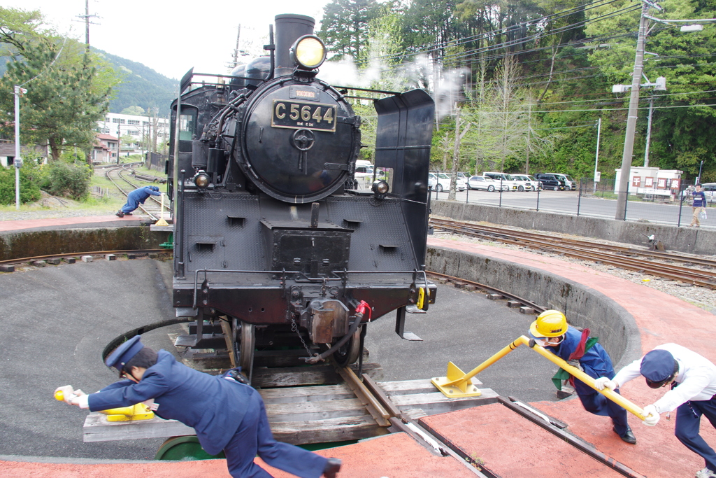 大井川鉄道転車台