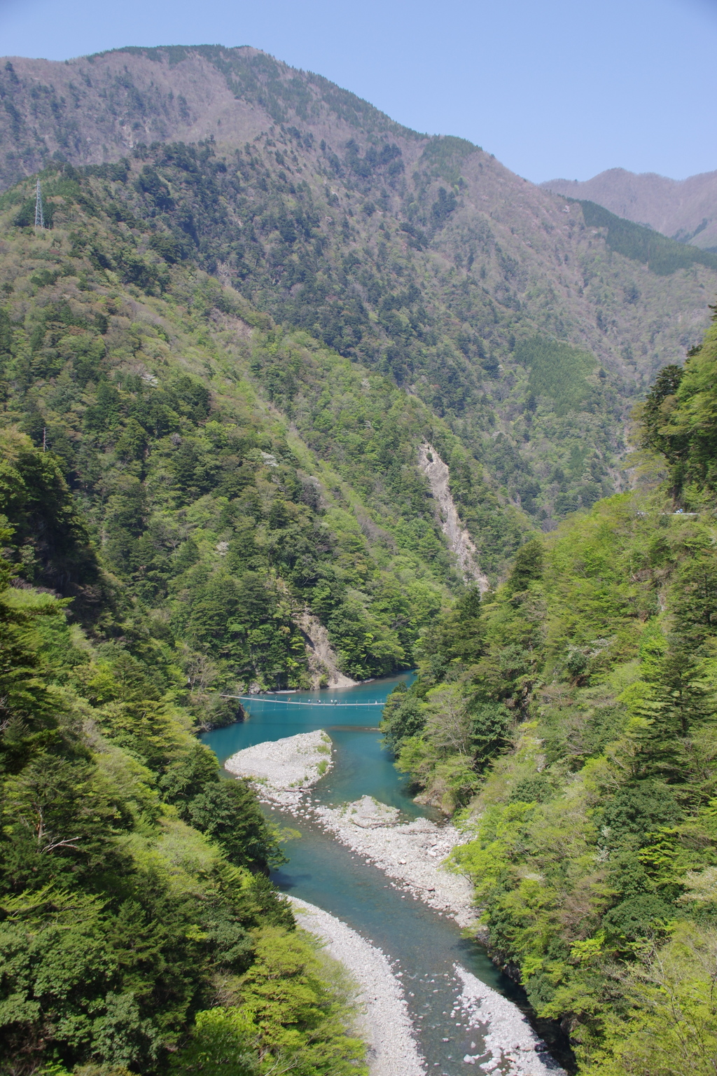 寸又峡夢の吊り橋