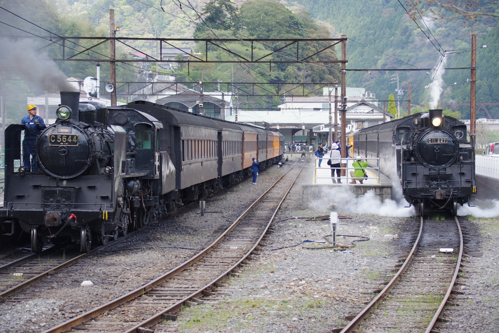 大井川鉄道千頭駅