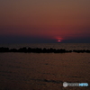 沈みゆく夕日