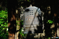 キャンプ場の鐘