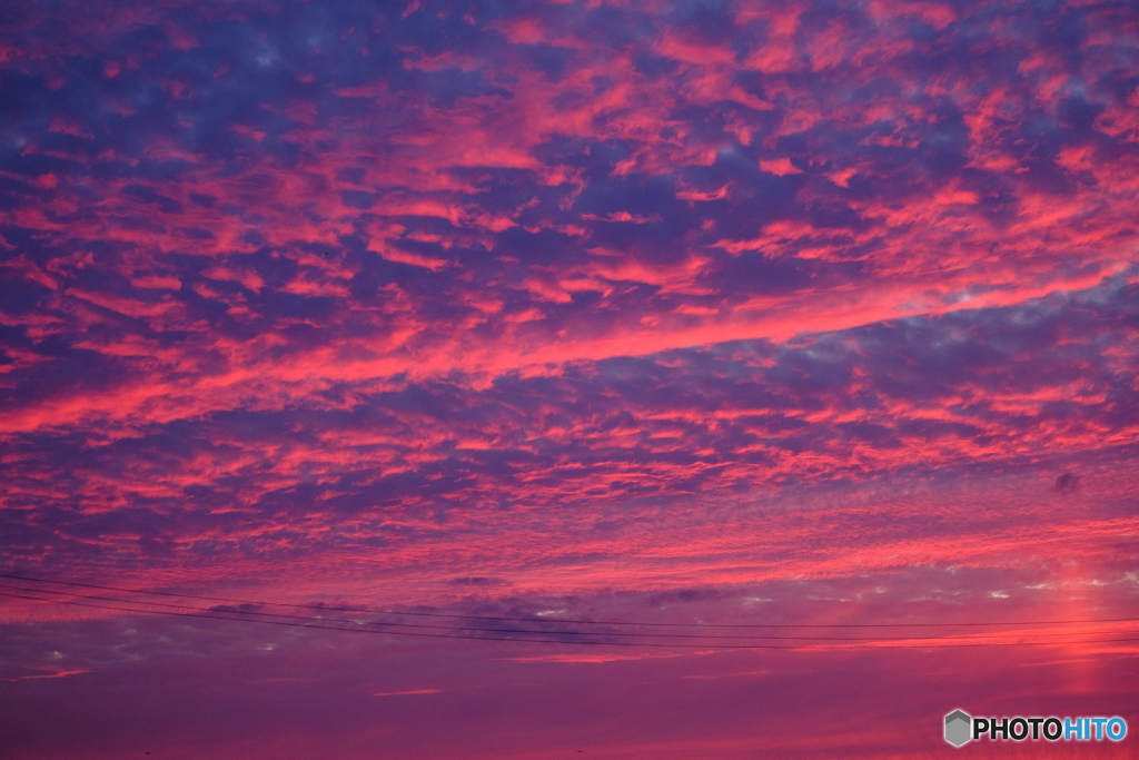 夕焼け雲