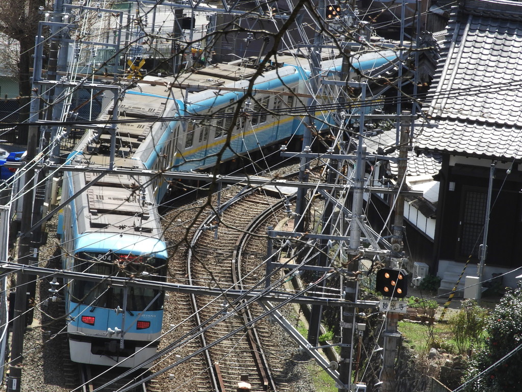 京津線のクネクネは