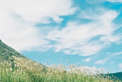 Kuju mountain range, Oita, Japan, 2016.
