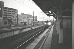 電車来た