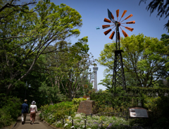 横浜風景　港の見える丘公園