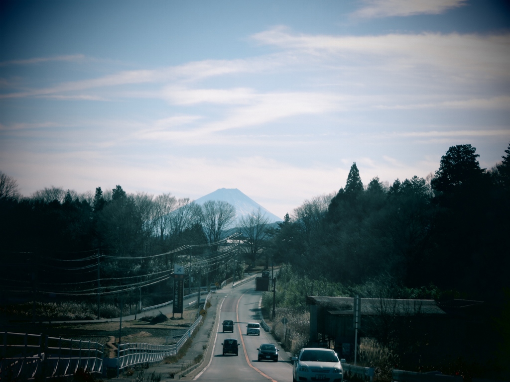 富士山目指して