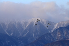 安曇野のシンボル　常念岳を目指して_4