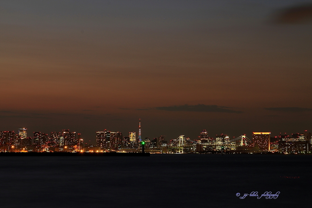 東京湾の夜景_1