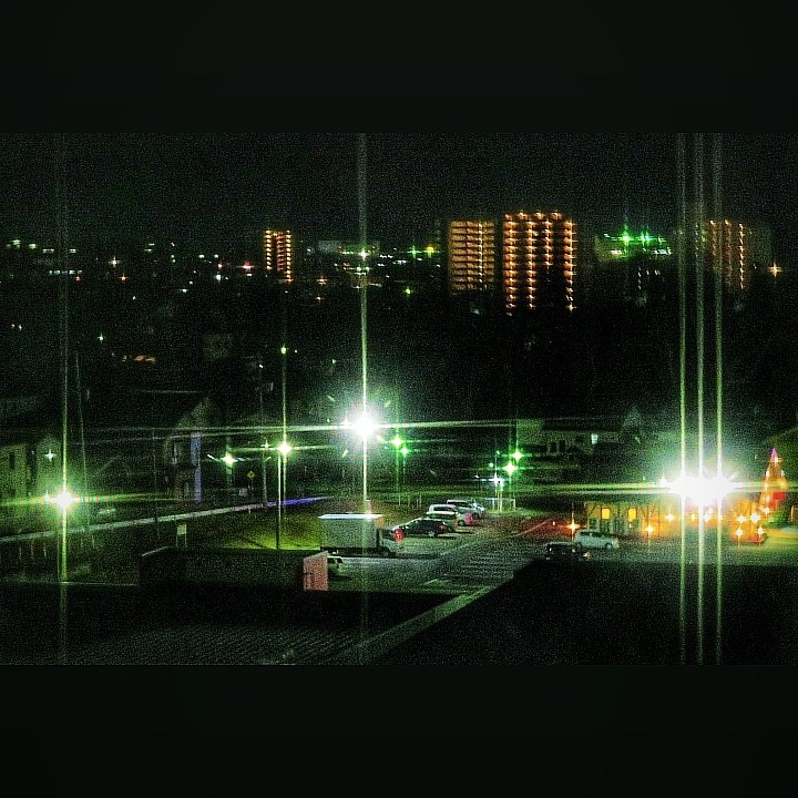 病窓の夜景