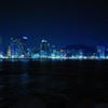 韓国　釜山　広安里ビーチからの夜景
