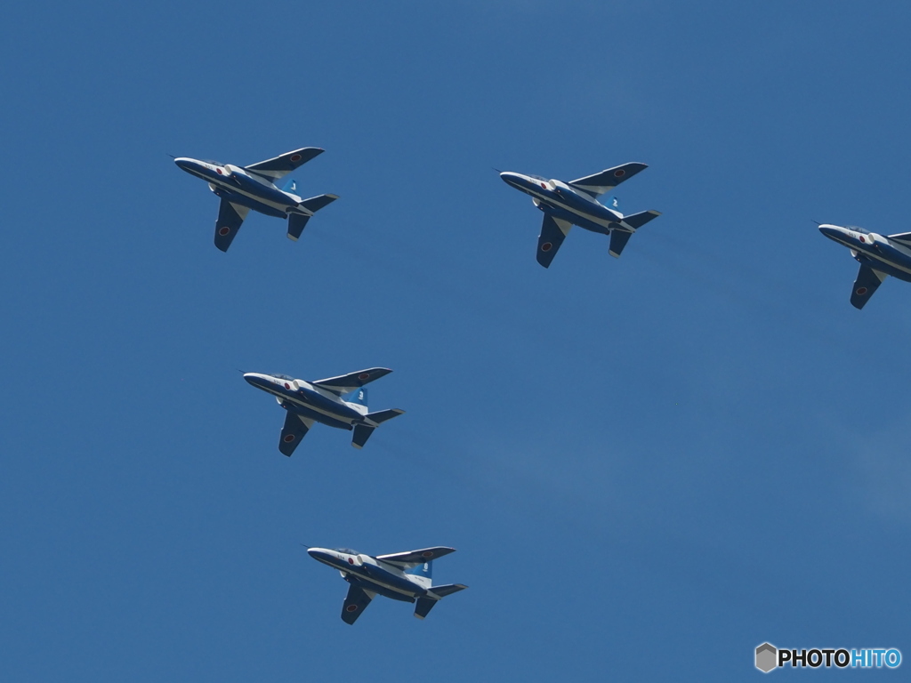 芦屋航空祭2022 ブルーインパルス