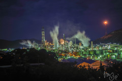 工場夜景