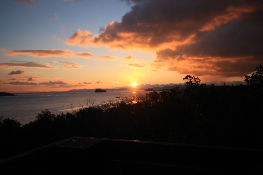 羽豆岬＿日の出