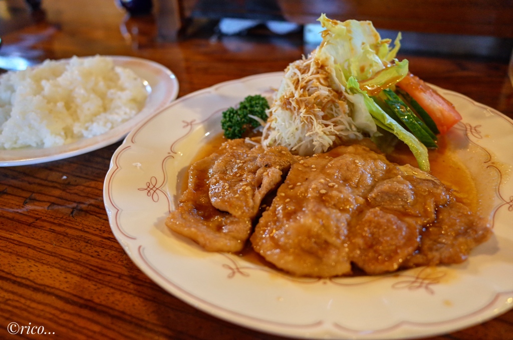 生姜焼き定食