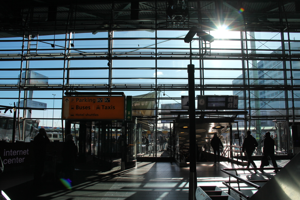 オランダ　スキポール空港　その１