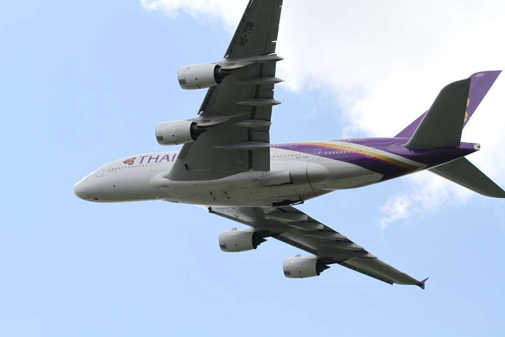 ゆっくりと空へ