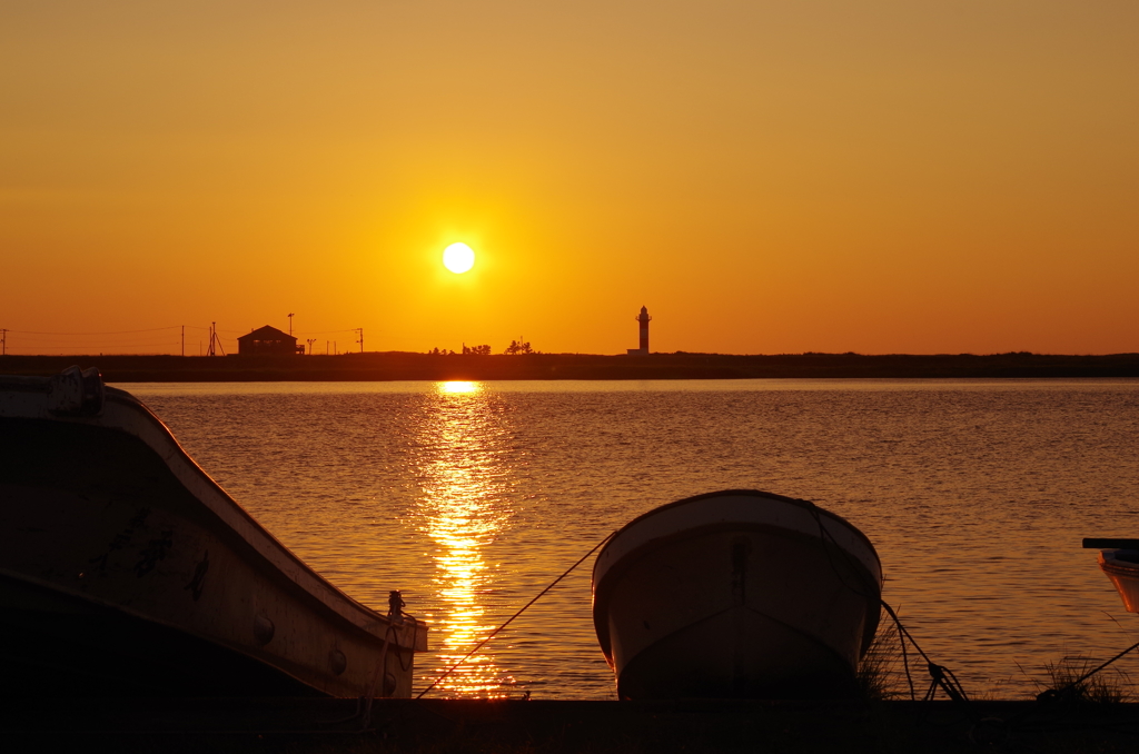 いつかの夕日