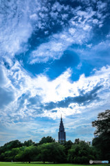 【晴れ間がのぞく】