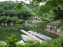 間瀬湖