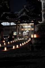 春日神社　それぞれの祈り　今井町灯火会