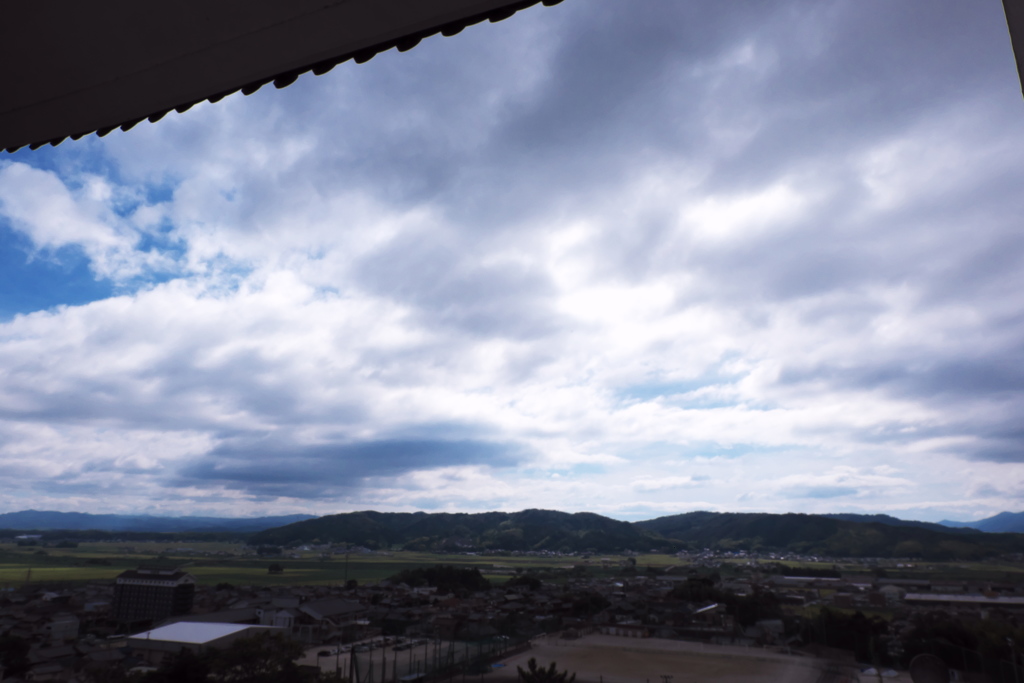 伊賀上野城ー白鳳城 天守閣からの空