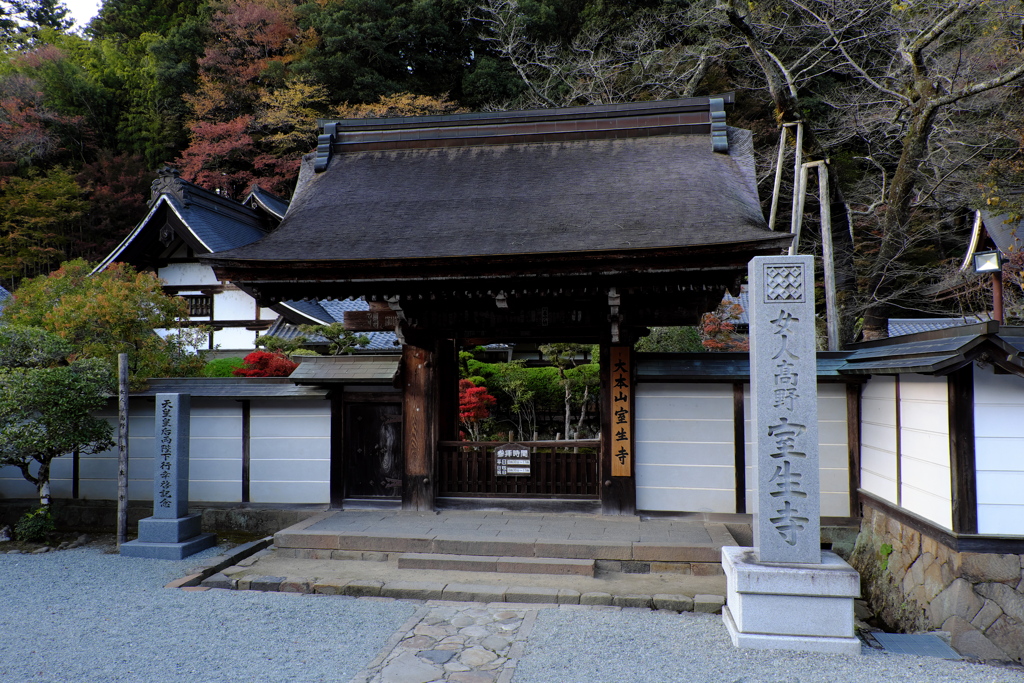 65、女人高野　晩秋の室生寺