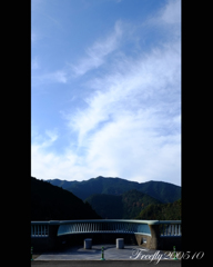 10、初秋の奈良県川上村 大滝ダム
