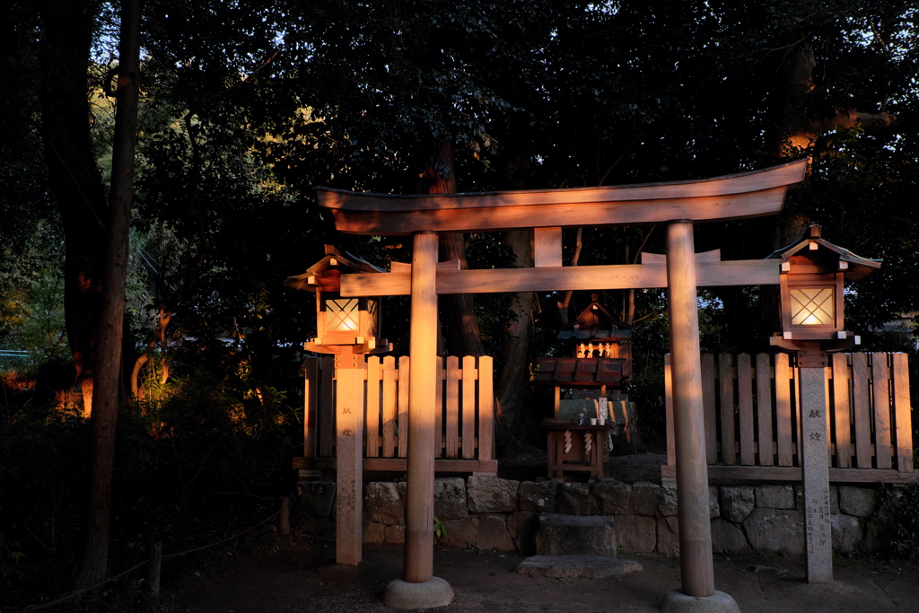 66、晩秋の三輪明神　大神神社