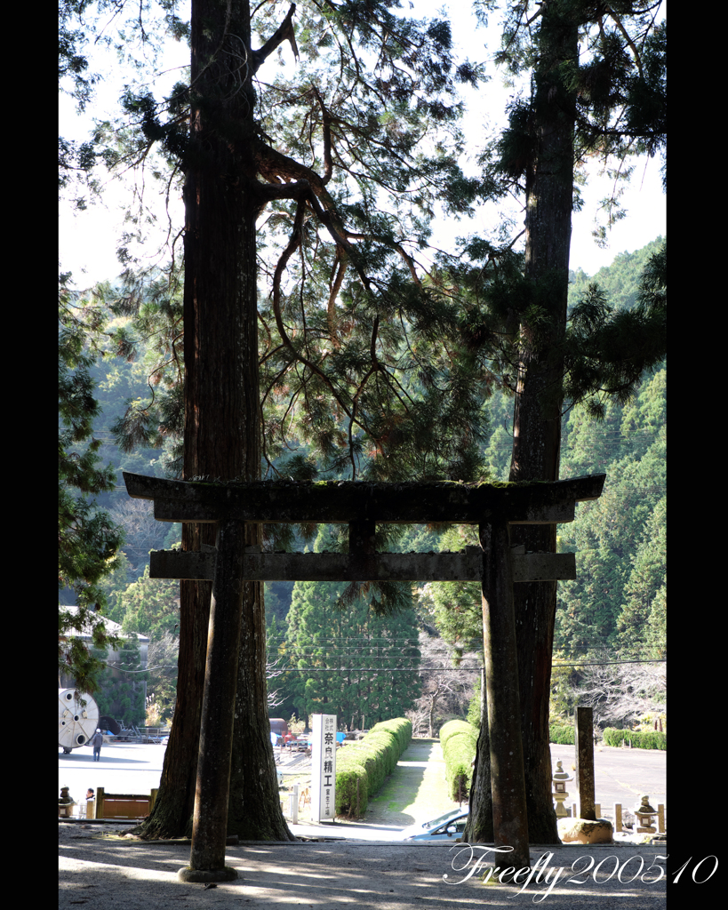 7、初秋の室生龍穴神社