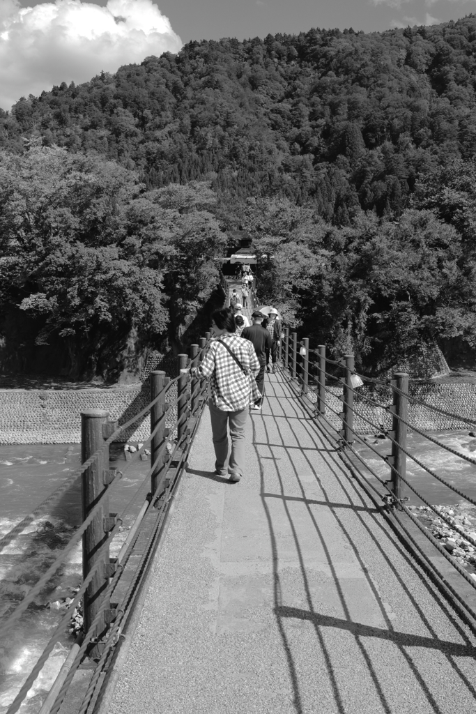 世界遺産白川郷 であい橋