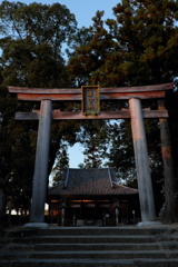 63、晩秋の三輪明神　大神神社