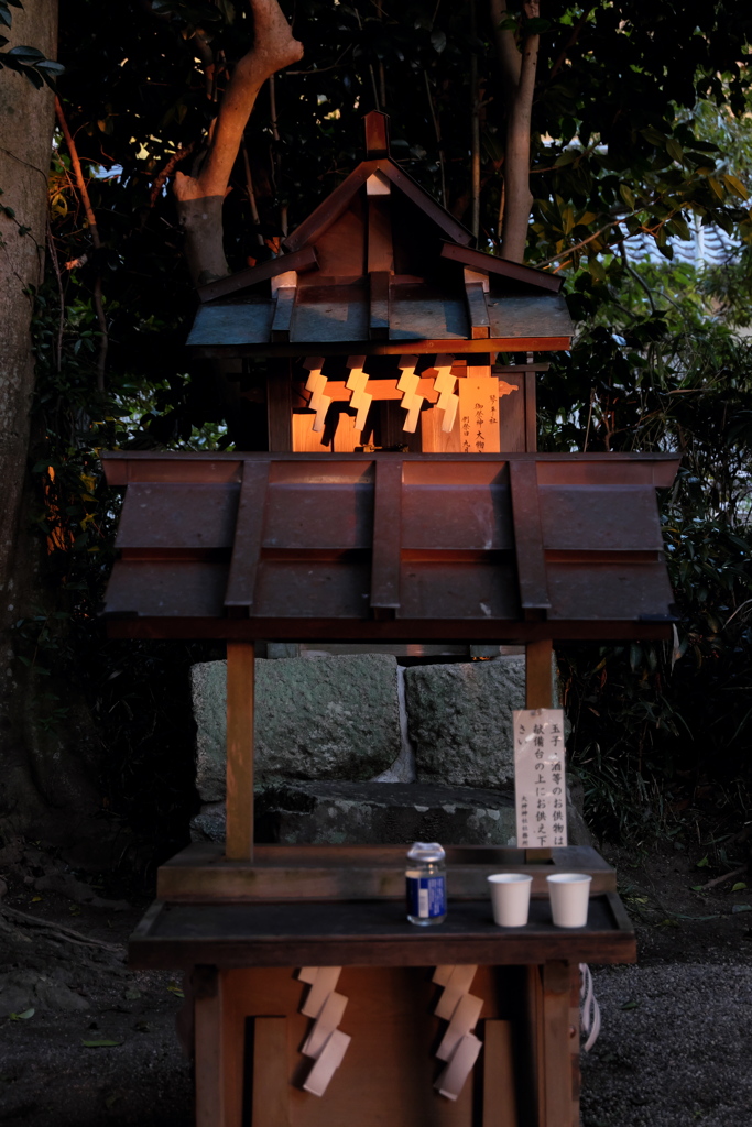 67、晩秋の三輪明神　大神神社