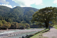 世界遺産白川郷 であい橋