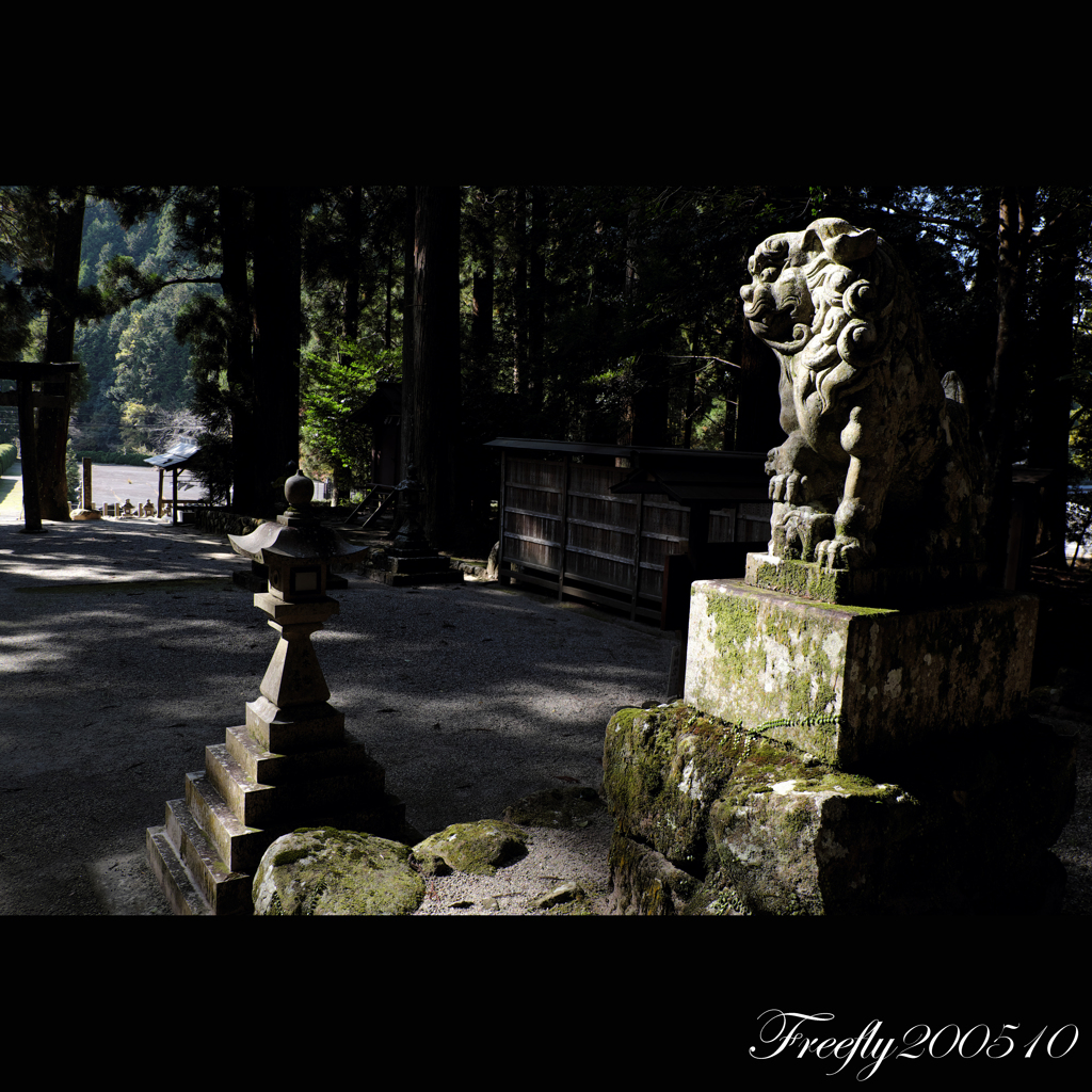 30、初秋の室生龍穴神社