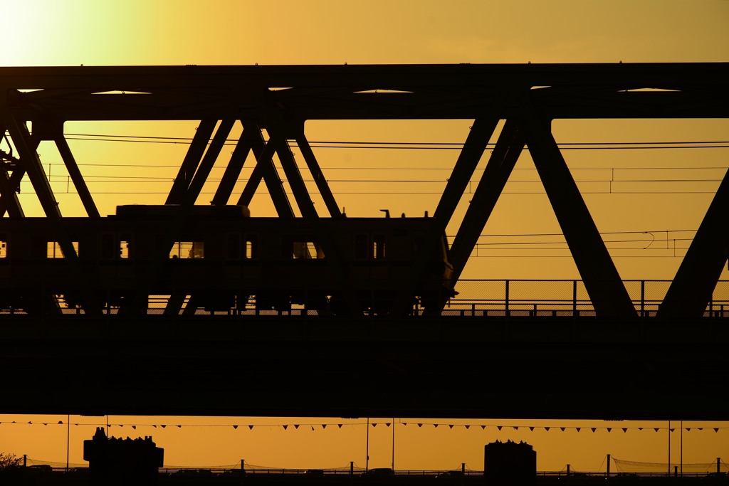 夕焼け電車