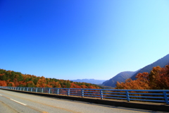 青空と青い橋