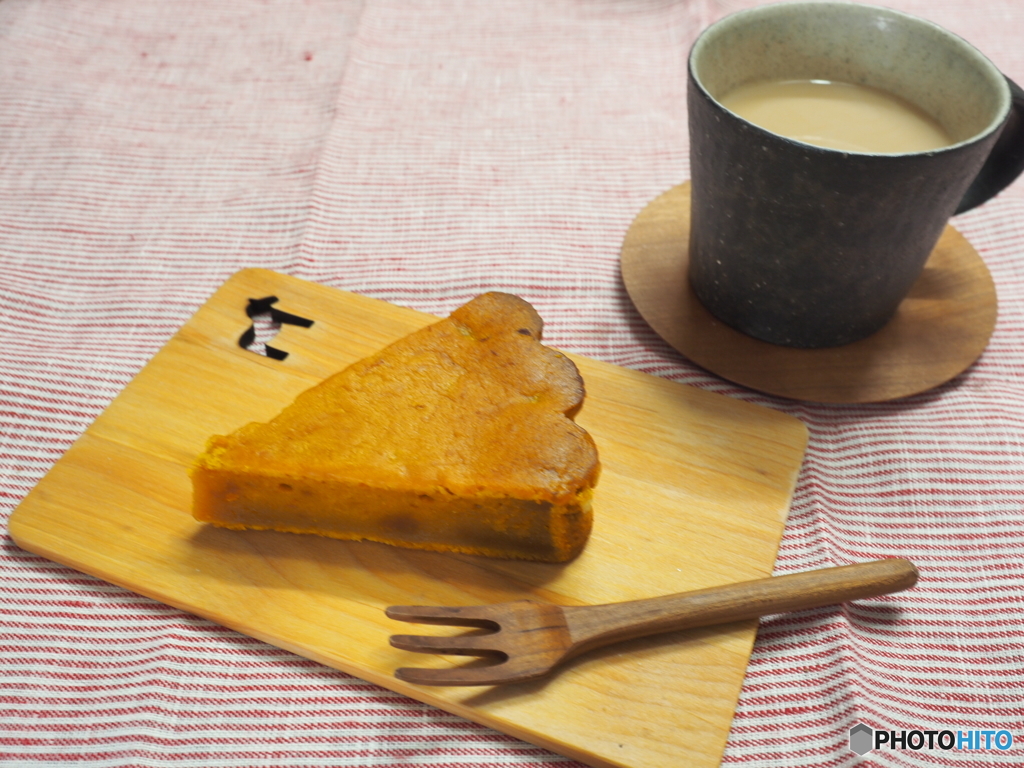 カボチャのBaked cake