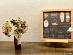 パン屋さんにて