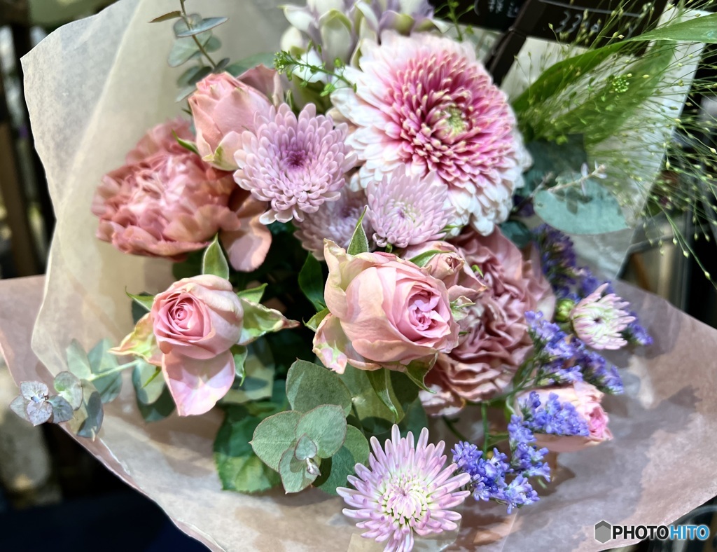 autumn flower arrangement