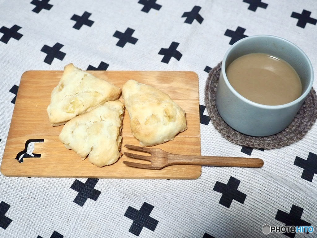 米粉とヨーグルト入り青森林檎のスコーン