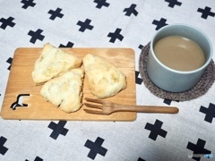 米粉とヨーグルト入り青森林檎のスコーン