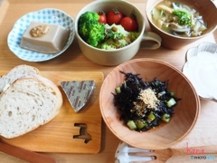 本日の私の変なお昼ごはん