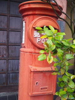 郵便局差出箱一号丸型