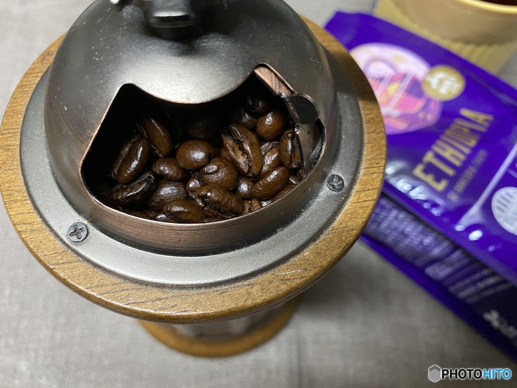 雨音と珈琲豆と