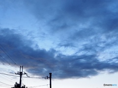 今日の空のいろ