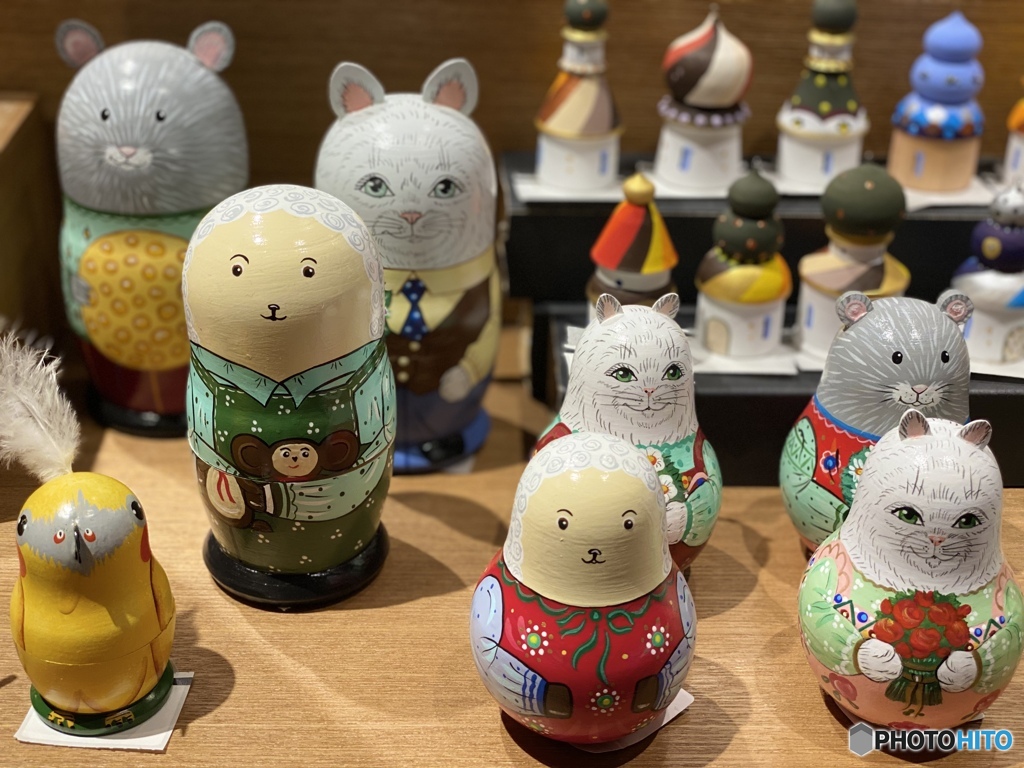 ロシアのイベントコーナーにて
