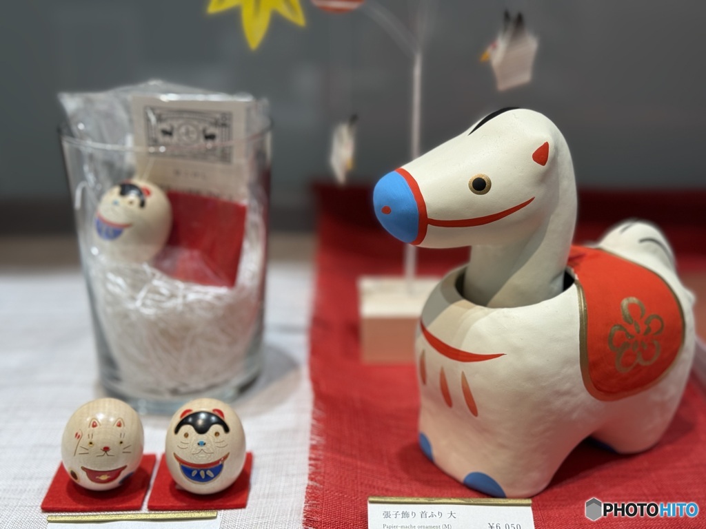 姫達磨と干支張子