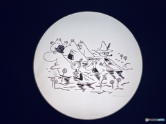 ムーミン原画展にて