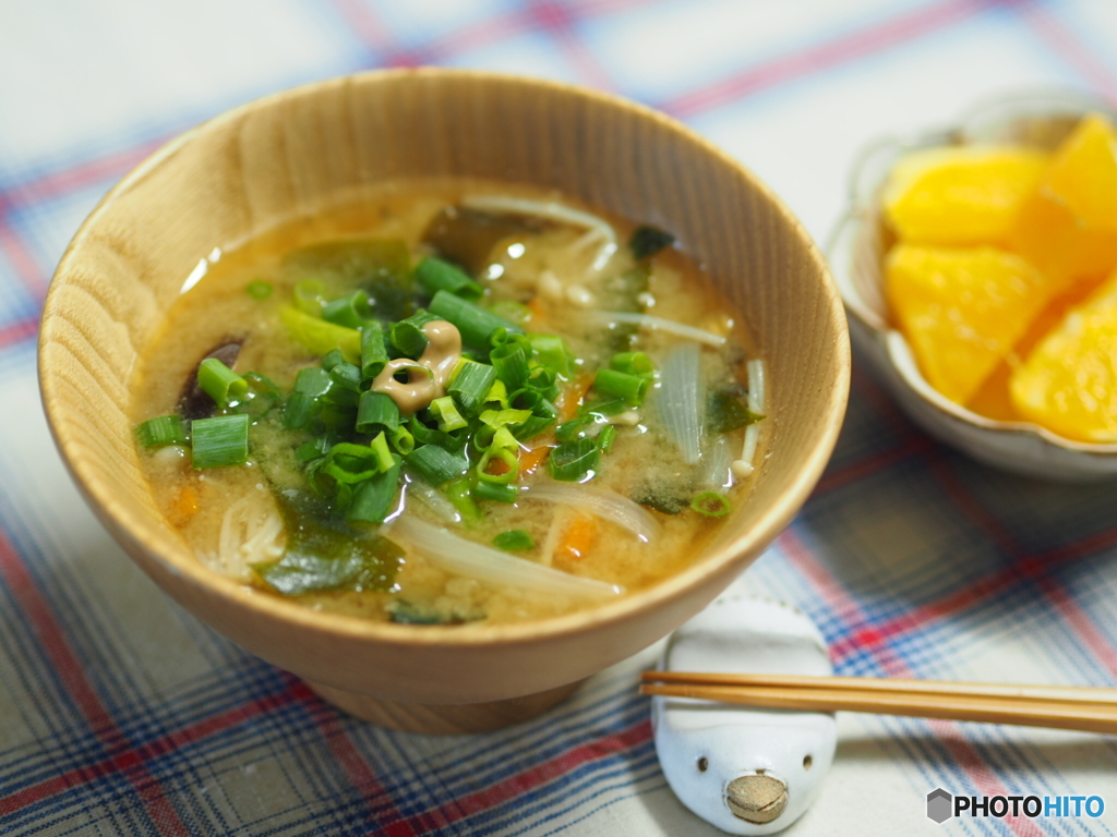 お味噌汁が美味しい季節です